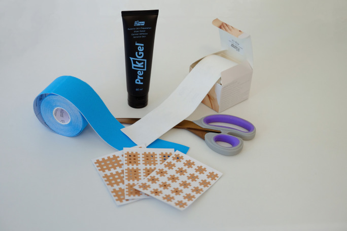Materialien für die Kinesiotape